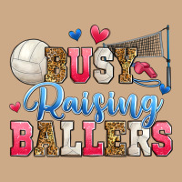 Busy Raising Ballers Volleyball Vintage Hoodie | Teevron