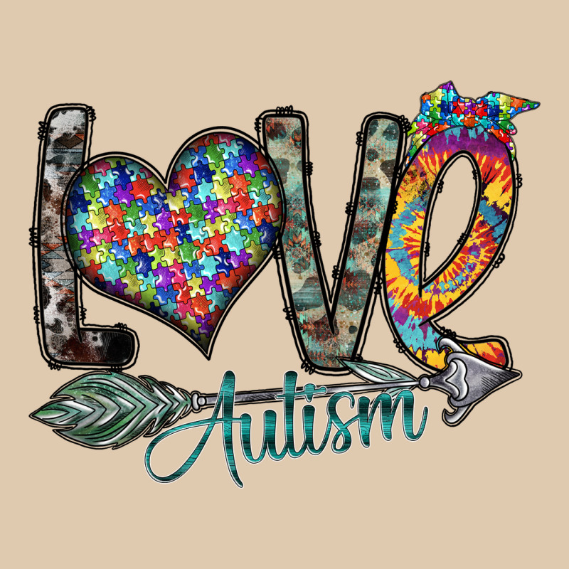 Love Autism Heavyweight Sweatshirt by SublimationCraftShop | Teevron