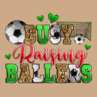 Busy Raising Ballers Soccer Vintage Hoodie | Teevron