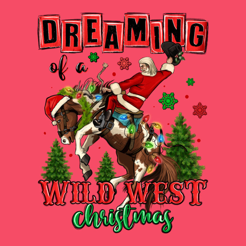 Dreaming Of A Wild West Christmas Cowboy Santa Premium Sweatshirt by MaliasSmallBusiness | Teevron
