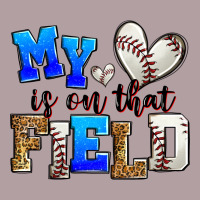 My Heart Is On That Field Baseball Vintage Hoodie | Teevron