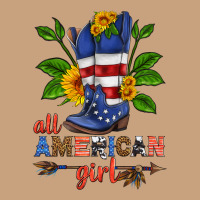 All American Girl Cowboy Boot With Sunflower Vintage Tee | Teevron
