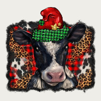 Christmas Black And White Baby Cow Zipper Hoodie | Teevron
