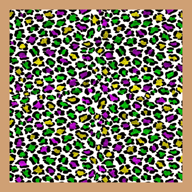 Mardi Gras Leopard  Seamless Pattern Vintage Tee by FaDigitalArtStudio | Teevron