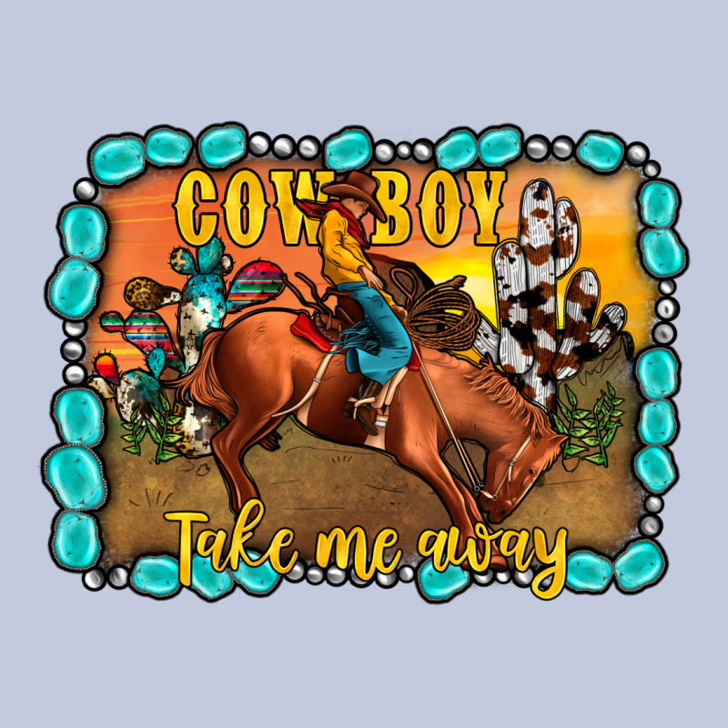 Cowboy Take Me Away Long Sleeve Tee by JahusDesignShop | Teevron