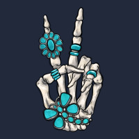 Turquoise Gemstone Skeleton Hand Premium Sweatshirt | Teevron