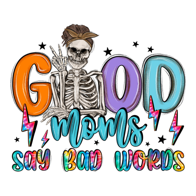 Good Moms Say Bad Words Heavyweight Hoodie by MaliasSmallBusiness | Teevron