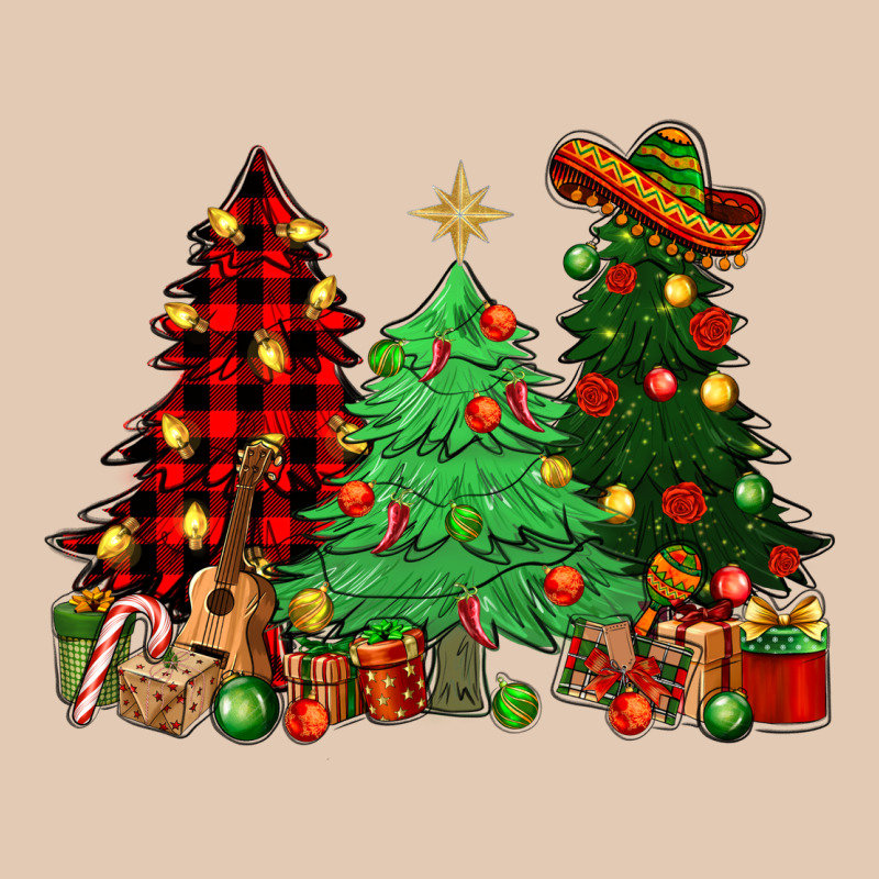 Mexican Christmas Trees Urban Hoodie by NancyCooperArtShop | Teevron