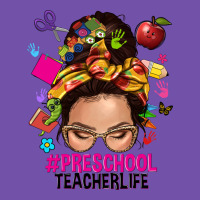 Preschool Teacher Life  Messy Bun Premium Sweatshirt | Teevron