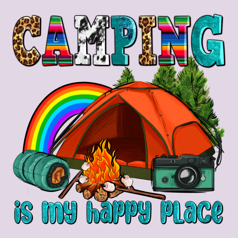 Camping Is My Happy  Place Classic Tee by AdoDesignShop | Teevron