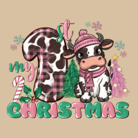 My First Christmas Cow Heavyweight Hoodie | Teevron