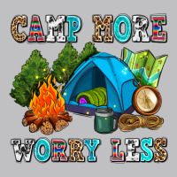 Camp More Worry Less Classic Tee | Teevron