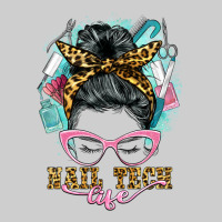 Nail Tech Life Messy Bun Premium Tee | Teevron