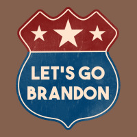 Let's Go Brandon Shield Patch Zipper Hoodie | Teevron