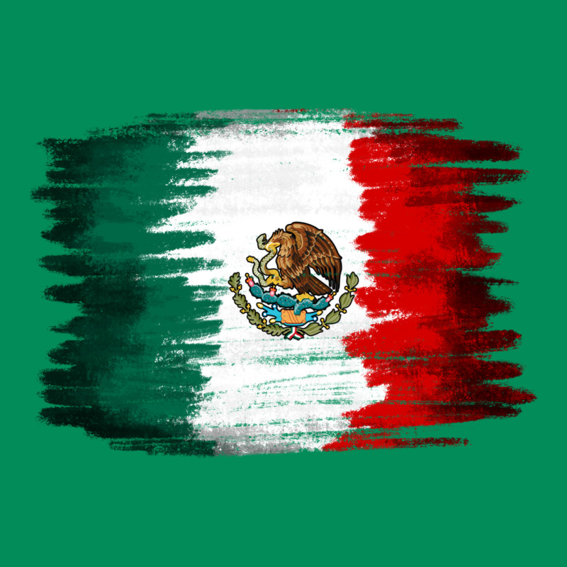 Mexican Flag Urban Hoodie by NancyCooperArtShop | Teevron