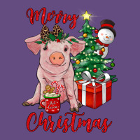 Merry Christmas Pig Vintage Hoodie | Teevron
