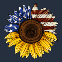 American Flag Sunflower Zipper Hoodie | Teevron