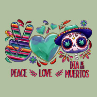 Peace Love Dia De Los Muertos Urban Hoodie | Teevron