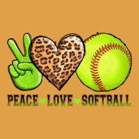 Peace Love Softball Premium Hoodie | Teevron