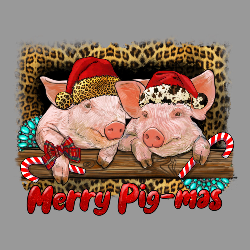 Merry Pig Mas Vintage Hoodie by RanaPortraitStore | Teevron