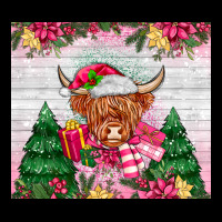 Pink Christmas Cow Premium Sweatshirt | Teevron
