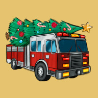 Christmas Fire Truck Premium Sweatshirt | Teevron