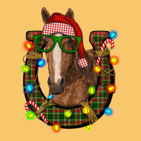 Christmas Horseshoe With Horse Vintage Hoodie | Teevron