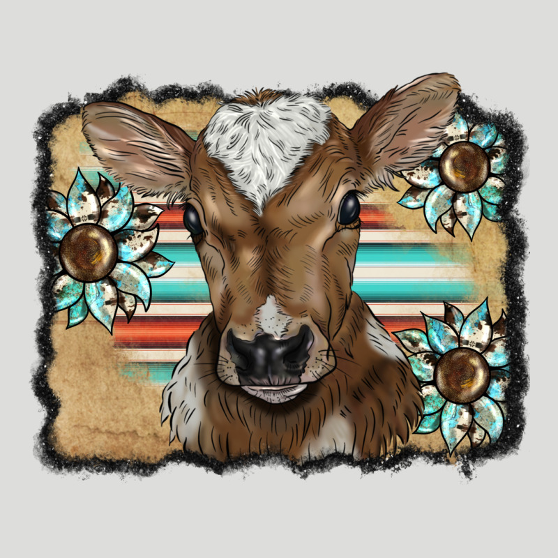Western Wreath Baby Calf Zipper Hoodie by BarkalooDesign | Teevron