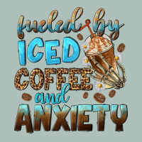 Fueled By Iced Coffee And Anxiety Heavyweight Hoodie | Teevron