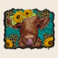 Western Leopard Buffalo Plaid Baby Highland Cow Zipper Hoodie | Teevron