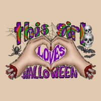 This Girl Loves Halloween Heavyweight Sweatshirt | Teevron
