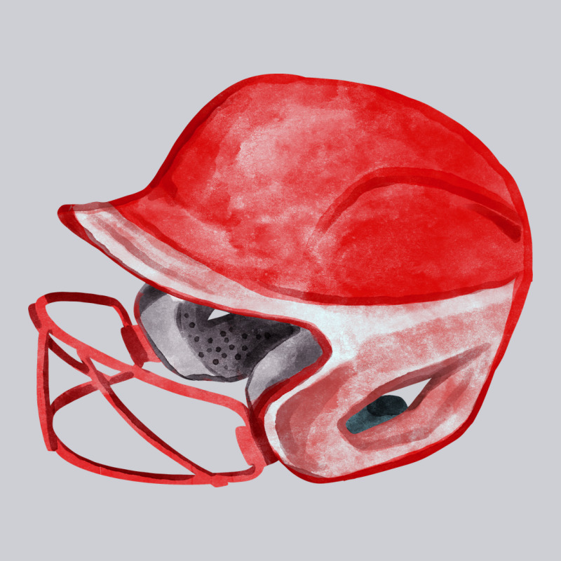 Red Softball Helmet Fa Element Heavyweight Sweatshirt by FaDigitalArtStudio | Teevron