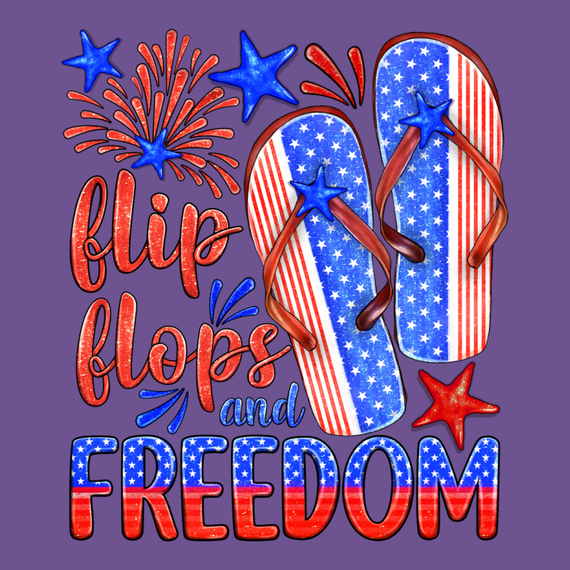 Flip Flops And Freedom Vintage Tee by HRA Design Shop | Teevron