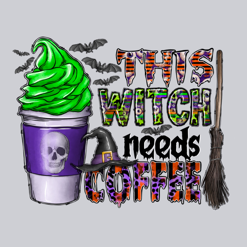 This Witch Needs Coffee Heavyweight Sweatshirt by CowhideDigitalArt | Teevron