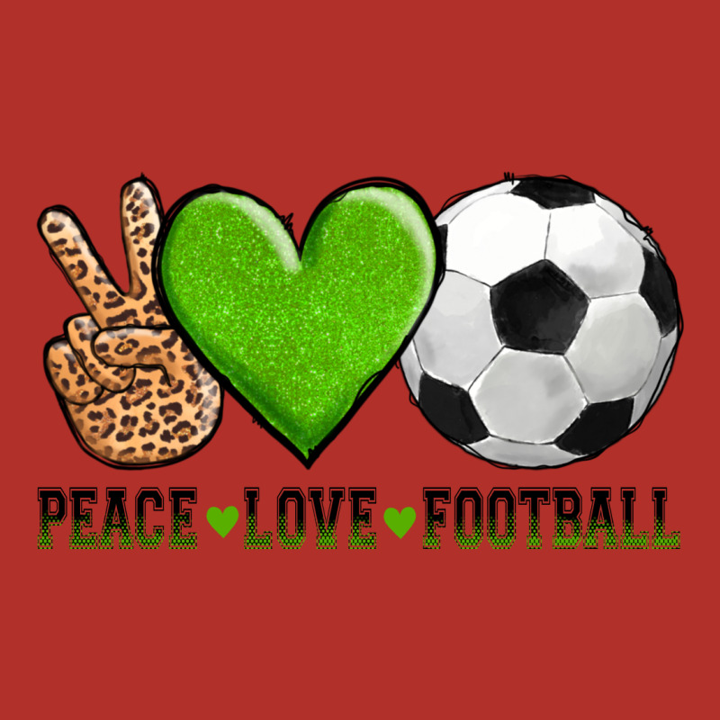 Peace Love Soccer Premium Hoodie by AdoDesignShop | Teevron