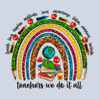 Teachers We Do It All Rainbow Premium Sweatshirt | Teevron