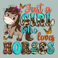 Just A Girl Who Loves Horses Heavyweight Hoodie | Teevron