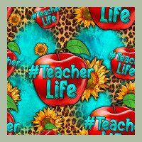 Teacher Apple Seamless Pattern Urban Heavy Tee | Teevron