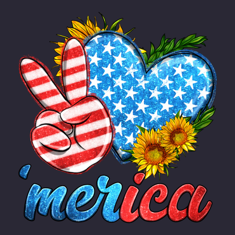 America With Heart Vintage Tee by HRA Design Shop | Teevron