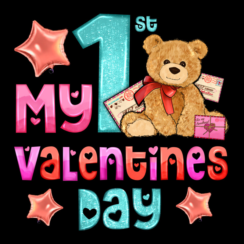 My First Valentines Day Ladies Tee by AdoDesignShop | Teevron