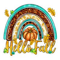 Hello Fall with Rainbow | Teevron