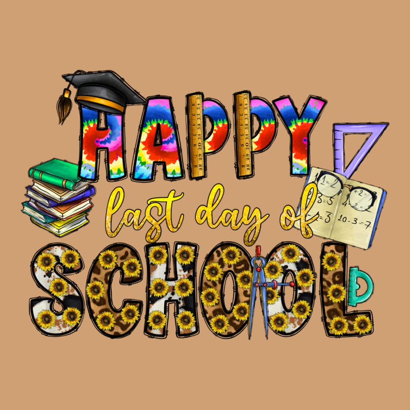 Happy Last Day Of School Vintage Tee by CowhideDigitalArt | Teevron