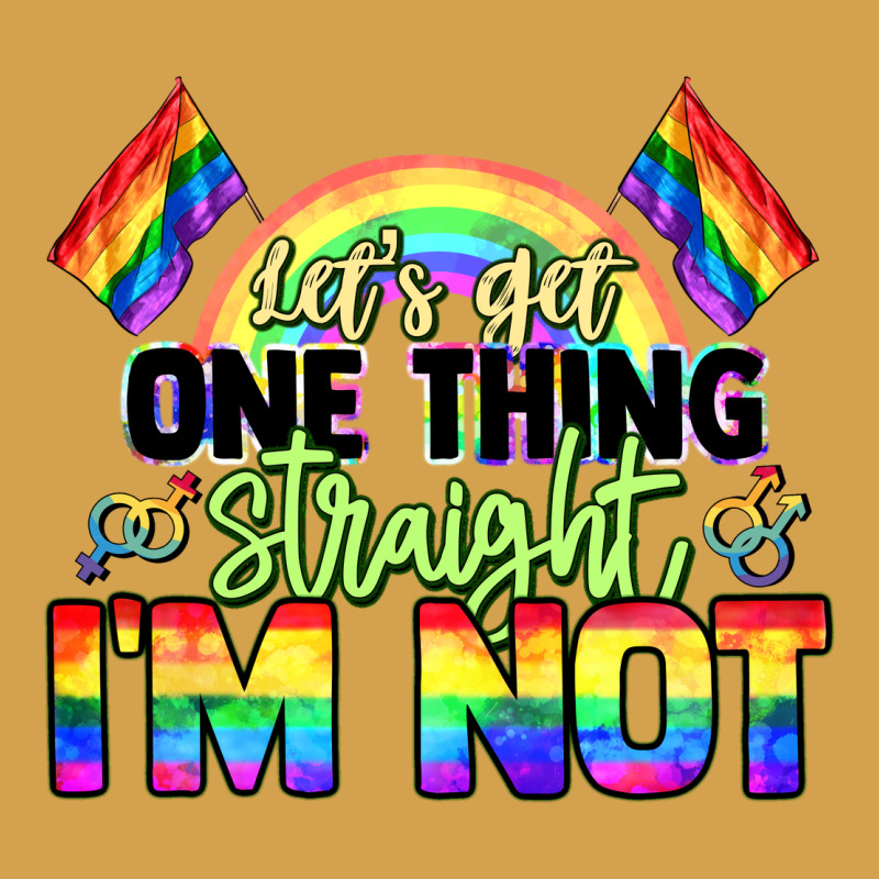 Let's Get One Thing Straight I'm Not Pride Lgbtq+ Urban Hoodie by NancyCooperArtShop | Teevron