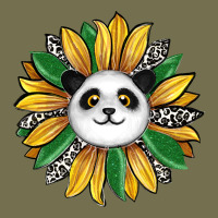 Panda Sunflower Vintage Hoodie | Teevron
