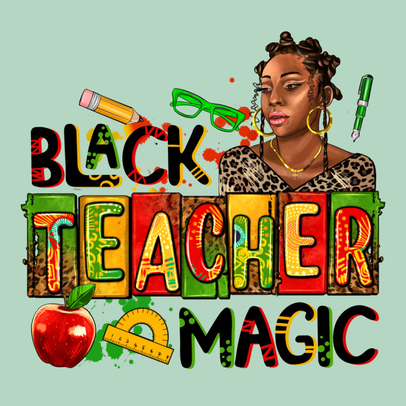 Black Teacher  Magic Classic Tee by AdoDesignShop | Teevron