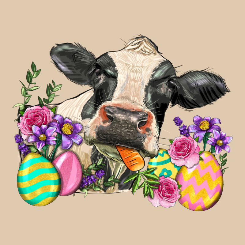 Happy Easter Cow Easter Day Heavyweight Sweatshirt by Neo Western | Teevron
