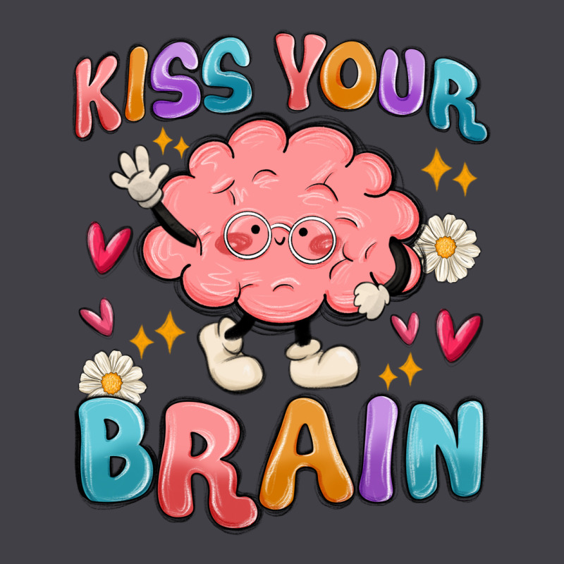 Kiss Your Brain Heavyweight Hoodie by MaliasSmallBusiness | Teevron