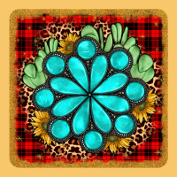 Gemstone Cactus Christmas Coaster Vintage Hoodie | Teevron