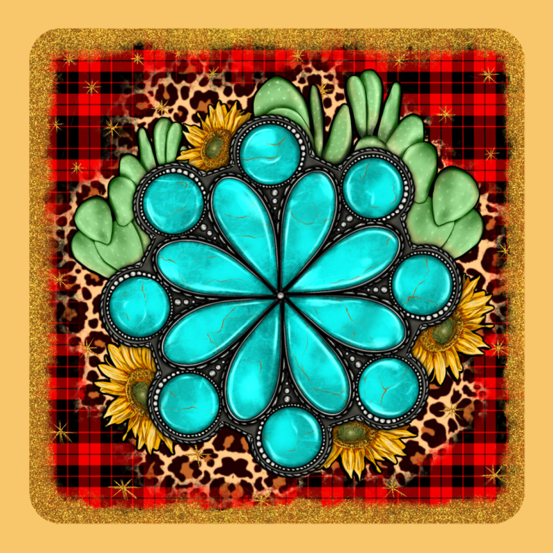 Gemstone Cactus Christmas Coaster Vintage Hoodie by JahusDesignShop | Teevron