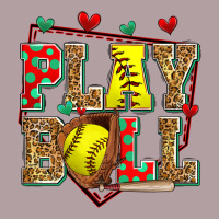 Play Ball Softball Vintage Hoodie | Teevron
